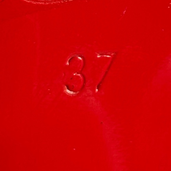 PUMPS Sz 37 Pink Glitter High Heels Pointy Designer Inspired Red Outsole - Picture 6 of 6